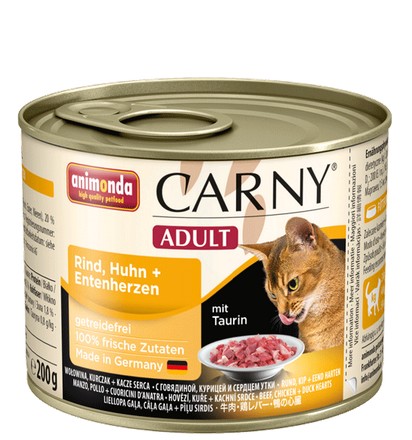 ANIMONDA CARNY Adult kurczak i kaczka 200g puszka