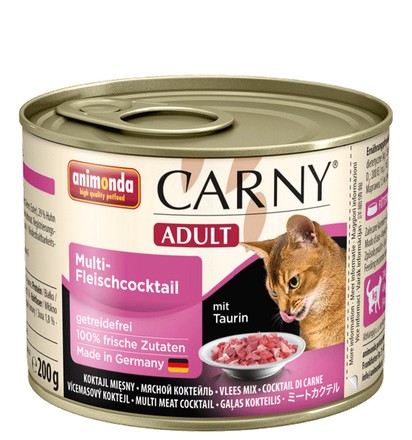 ANIMONDA CARNY Adult mix mięsny 200g puszka