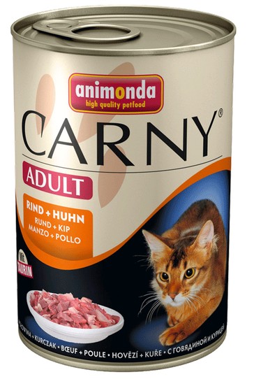 ANIMONDA CARNY Adult Wołowina i Kurczak puszka 400g