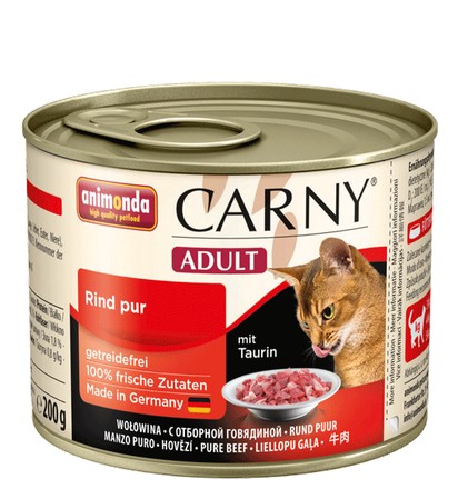 ANIMONDA CARNY Adult wołowina 200g puszka 
