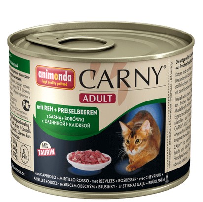 ANIMONDA CARNY Adult sarna i borówka 200g puszka