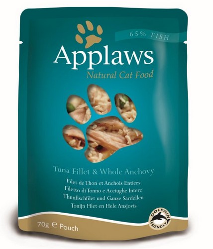 APPLAWS saszetka dla kota Tuńczyk i Anchois 70g