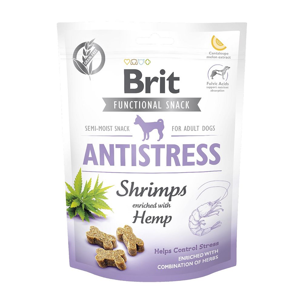 BRIT CARE FUNCTIONAL SNACK Antistress Shrimps 150g