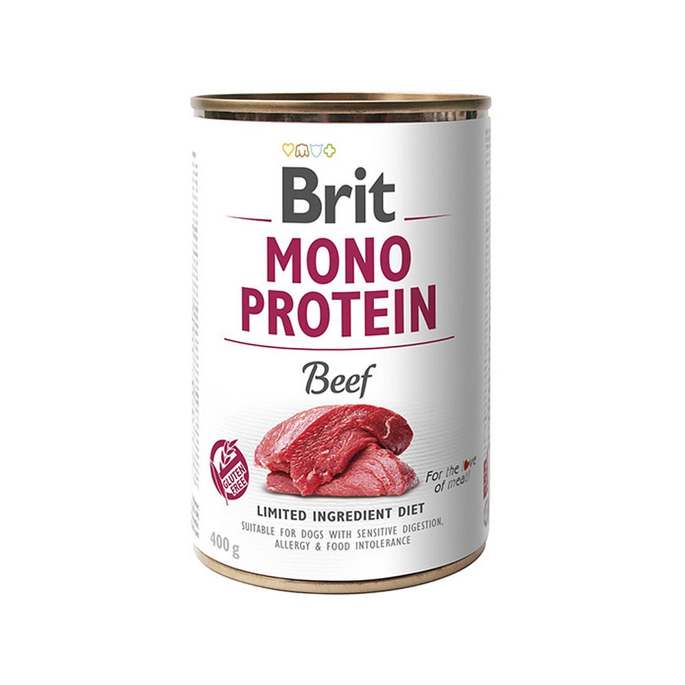 BRIT MONO PROTEIN Beef puszka 400g