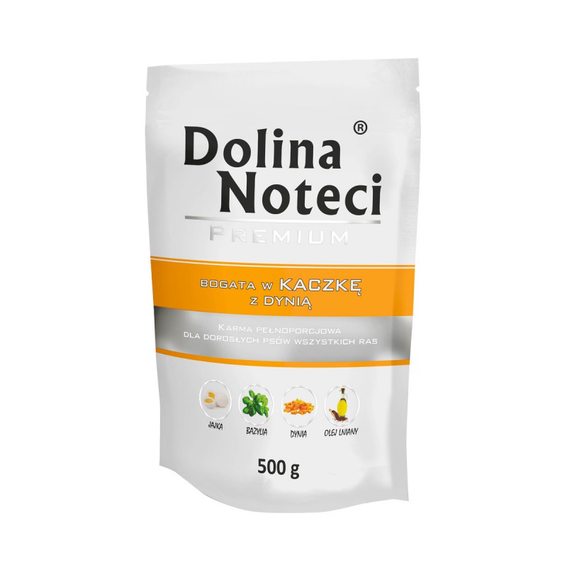 DOLINA NOTECI PREMIUM bogata w kaczkę z dynią saszetka 500g