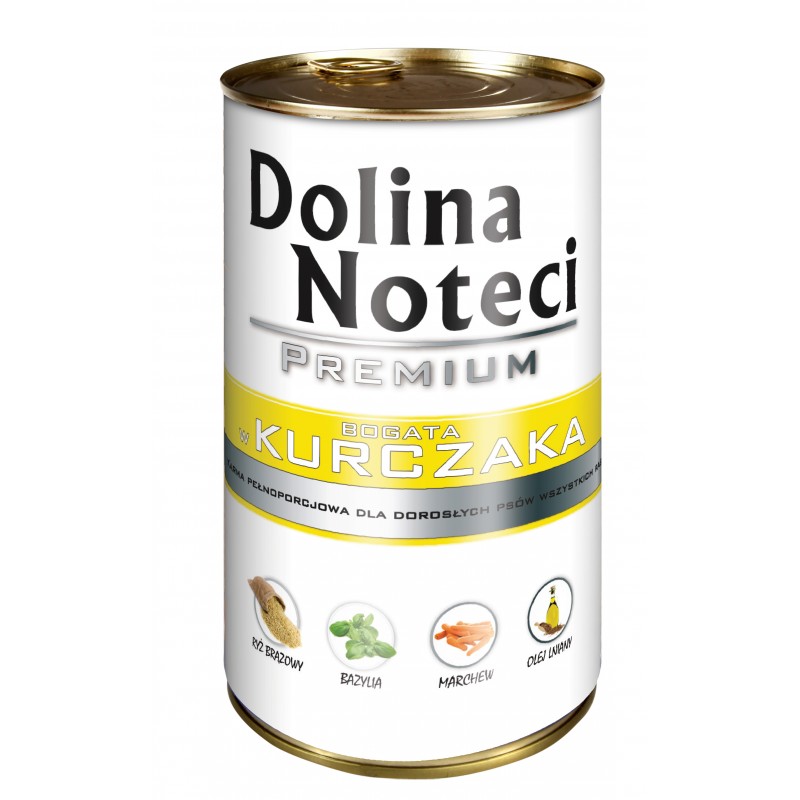 DOLINA NOTECI PREMIUM bogata w kurczaka 400g puszka