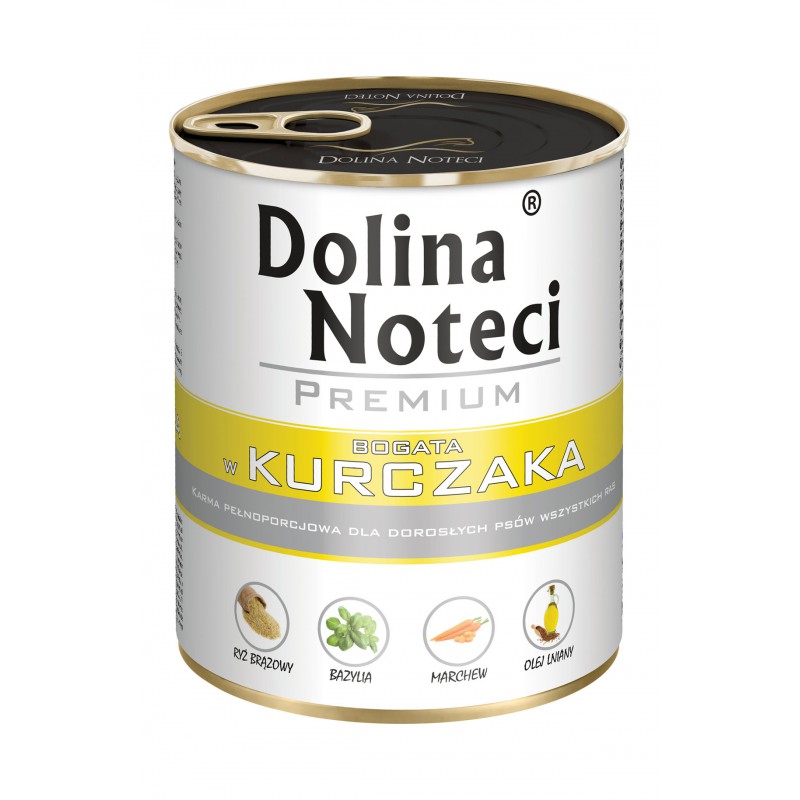 DOLINA NOTECI PREMIUM bogata w kurczaka 800g puszka