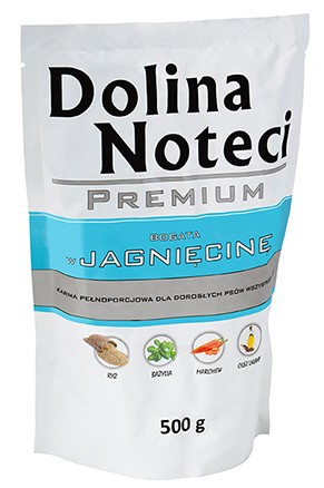 DOLINA NOTECI PREMIUM bogata w jagnięcinę saszetka 500g