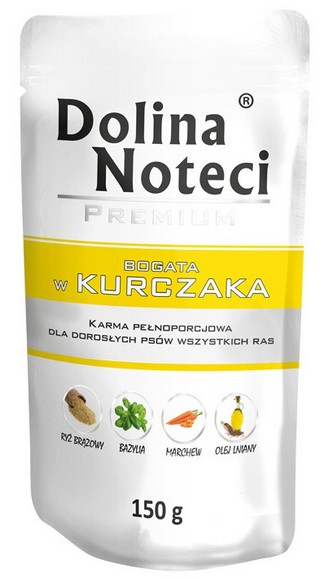 DOLINA NOTECI PREMIUM bogata w kurczaka saszetka 150g