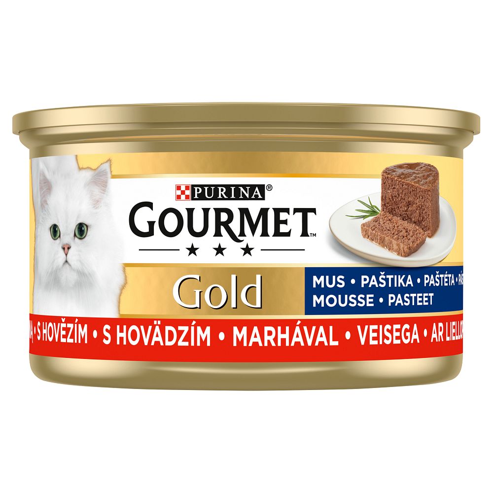 GOURMET GOLD Mus z Wołowiną 85g