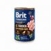 BRIT PREMIUM BY NATURE Chicken & Hearts puszka 400g / 5.83zł