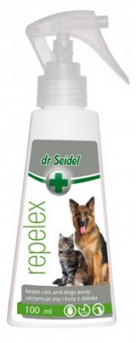 dr seidel repelex płyn odstraszający psy i koty 100ml 