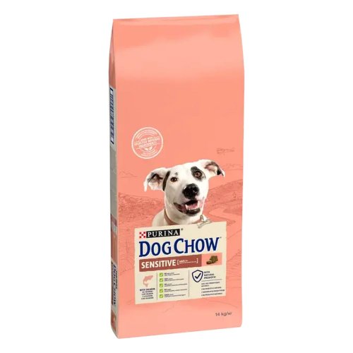 purina dog chow sensitive salmon 14kg (11+3kg) sucha karma dla psa z łososiem